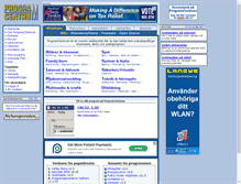 Tablet Screenshot of programcentrum.se